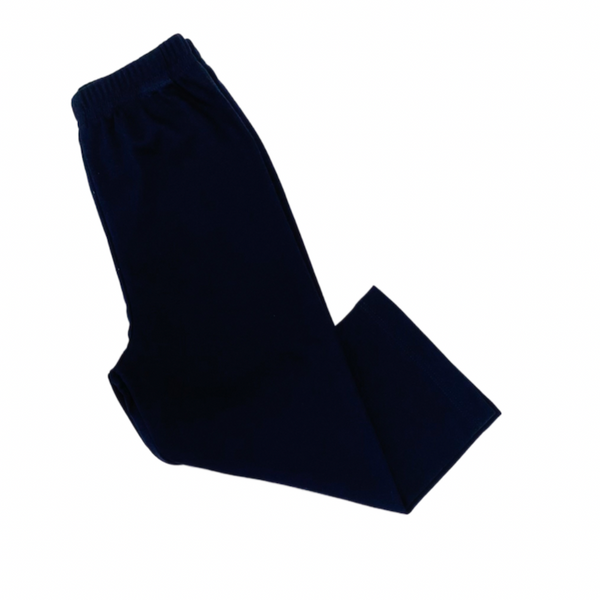 Zuccini navy knit leo pants. Boys comfortable navy knit pants.