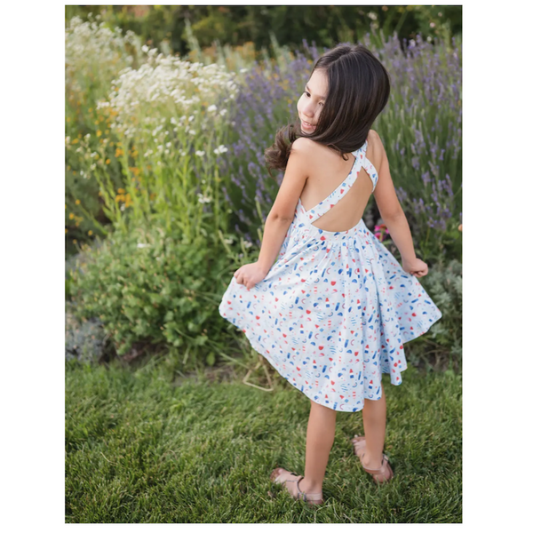 Ollie Jay Sofia Dress in sweet freedom